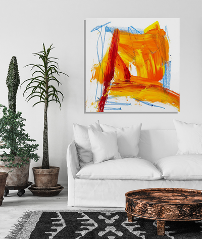 Amber 48x48 w/ High Gloss Epoxy Finish