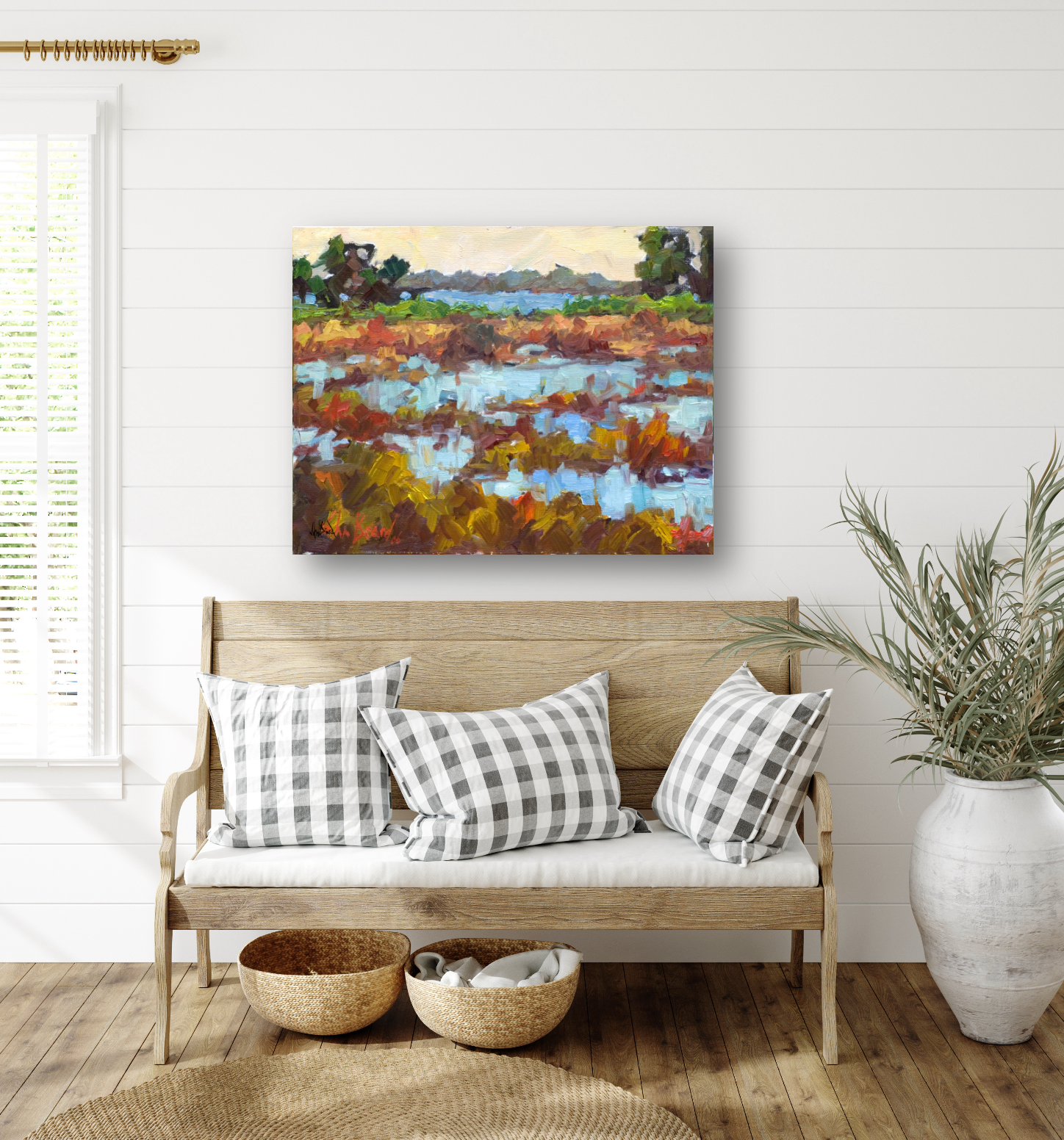 Amelia Marsh Artist Enhanced Canvas Print by John Beard Collection - product image 2 for Resin Society