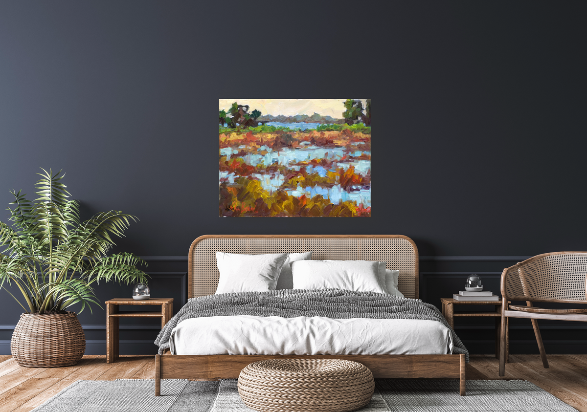 Amelia Marsh Artist Enhanced Canvas Print by John Beard Collection - product image 3 for Resin Society