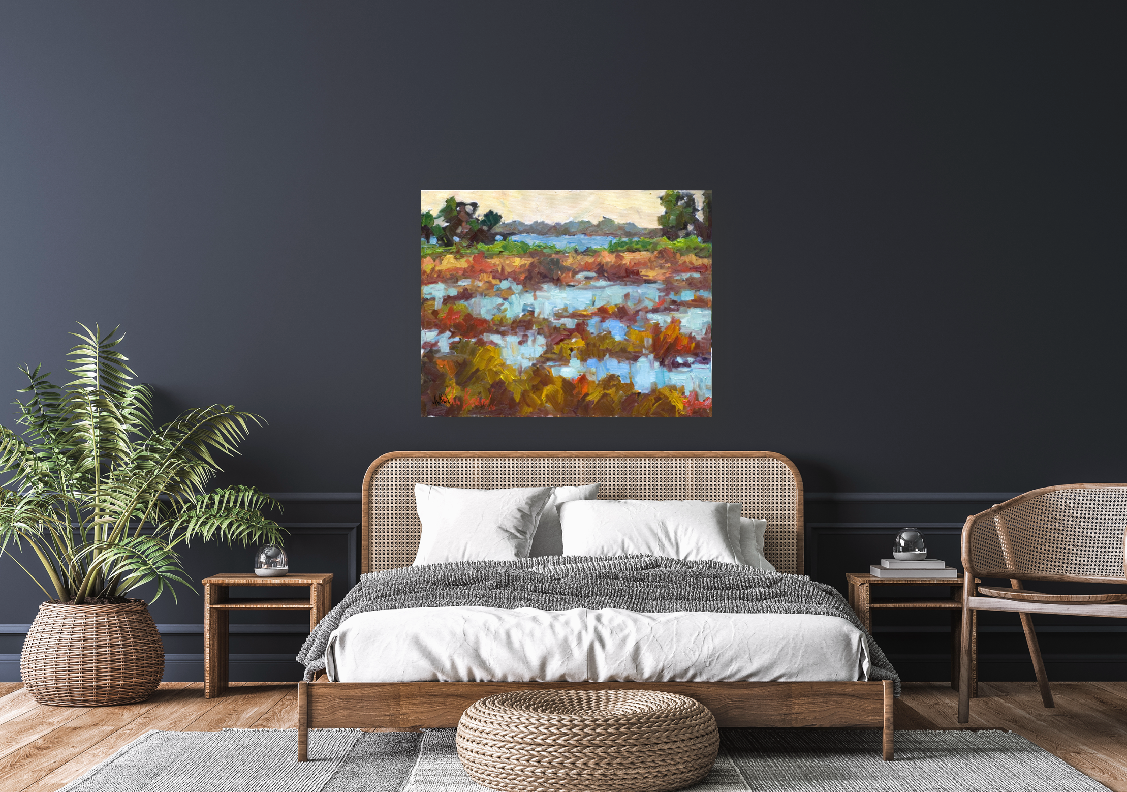 Amelia Marsh Artist Enhanced Canvas Print by John Beard Collection - product image 3 for Resin Society