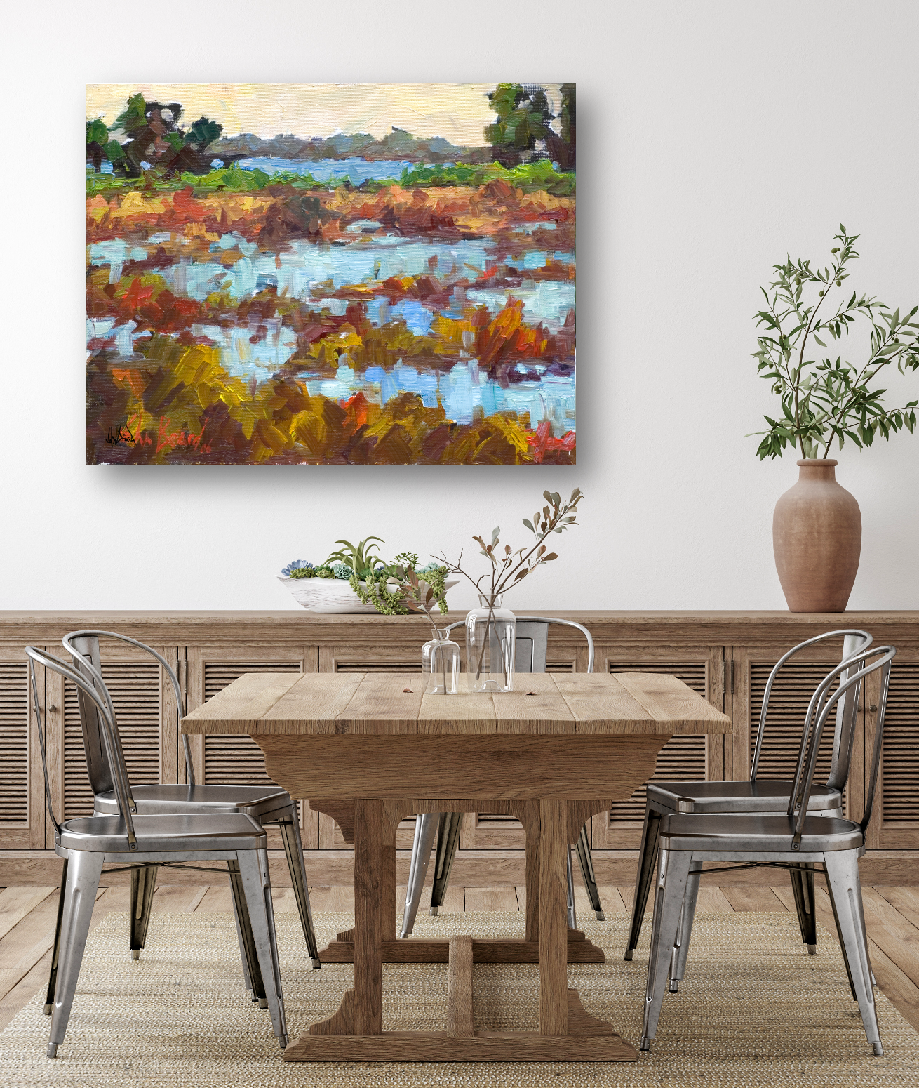 Amelia Marsh Artist Enhanced Canvas Print by John Beard Collection - product image 4 for Resin Society