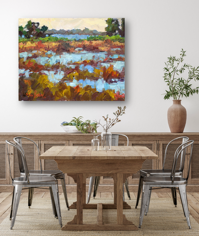 Amelia Marsh Artist Enhanced Canvas Print by John Beard Collection - product image 4 for Resin Society