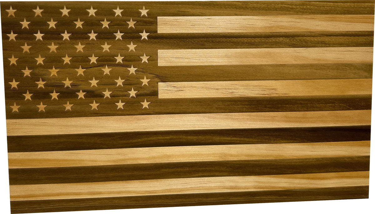 American Flag Hidden Gun Storage Decorative & Secure Wall-Mounted by Bellewood Designs - product image 3 for Resin Society
