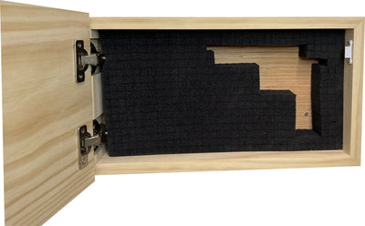 American Flag Hidden Gun Storage Decorative & Secure Wall-Mounted by Bellewood Designs - product image 6 for Resin Society
