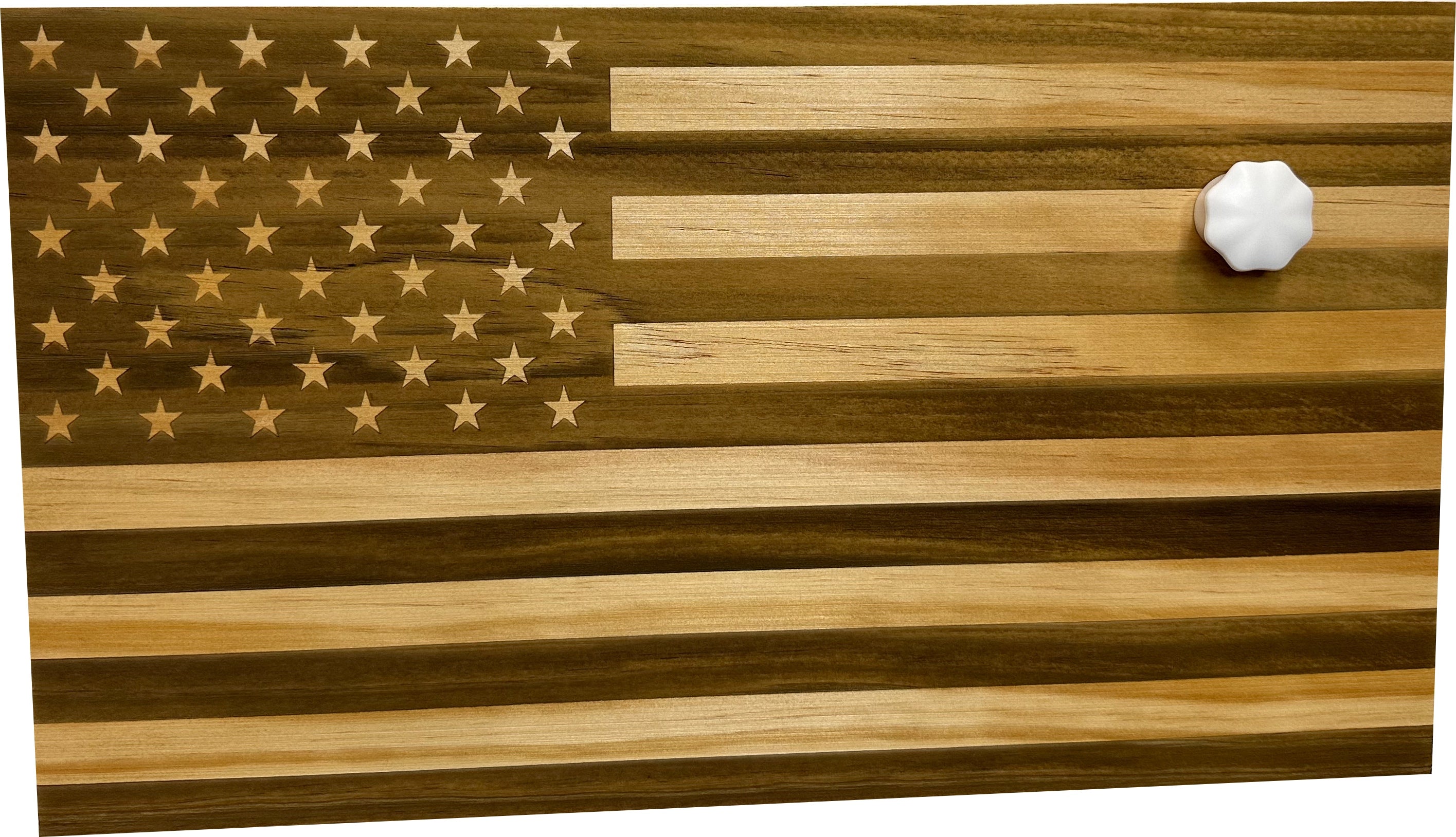American Flag Hidden Gun Storage Decorative & Secure Wall-Mounted by Bellewood Designs - product image 4 for Resin Society