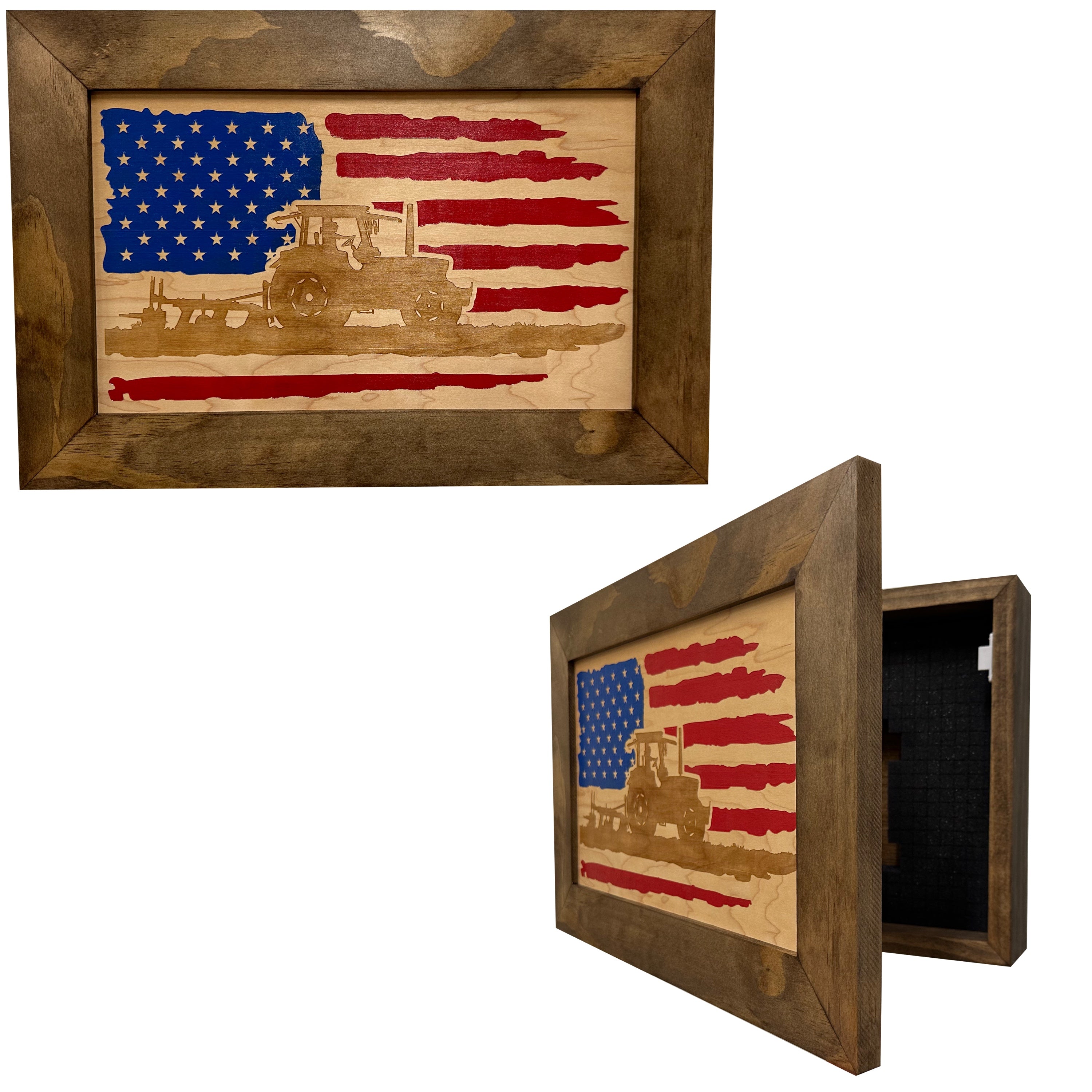 Locking Gun Cabinet Wall Mounted by Bellewood Designs - main product image for Resin Society