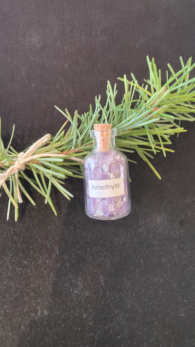 Gemstone Bottle by Rare Earth Gallery - main product image for Resin Society