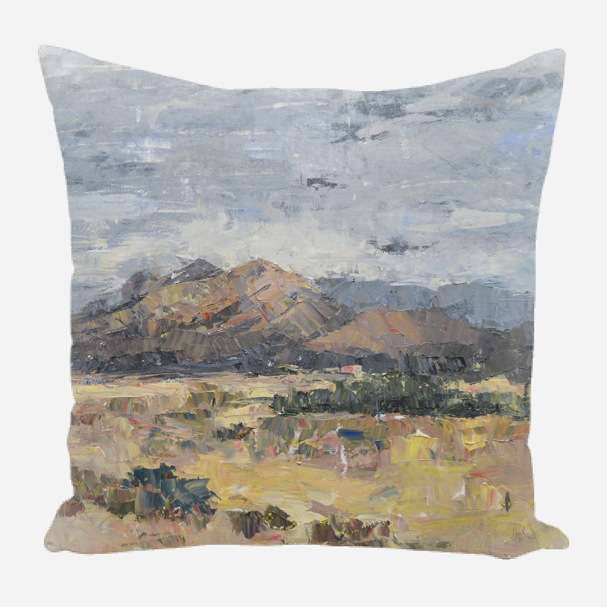 A New Day has Dawned Pillow by John Beard Collection - main product image for Resin Society