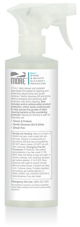 MORE® Stone & Quartz Cleaner - with Antimicrobial Protection