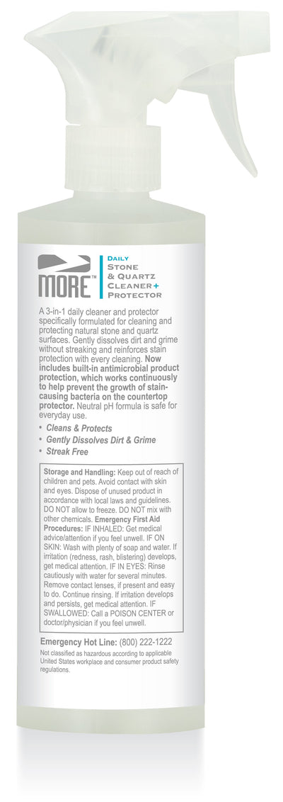 MORE® Stone & Quartz Cleaner - with Antimicrobial Protection