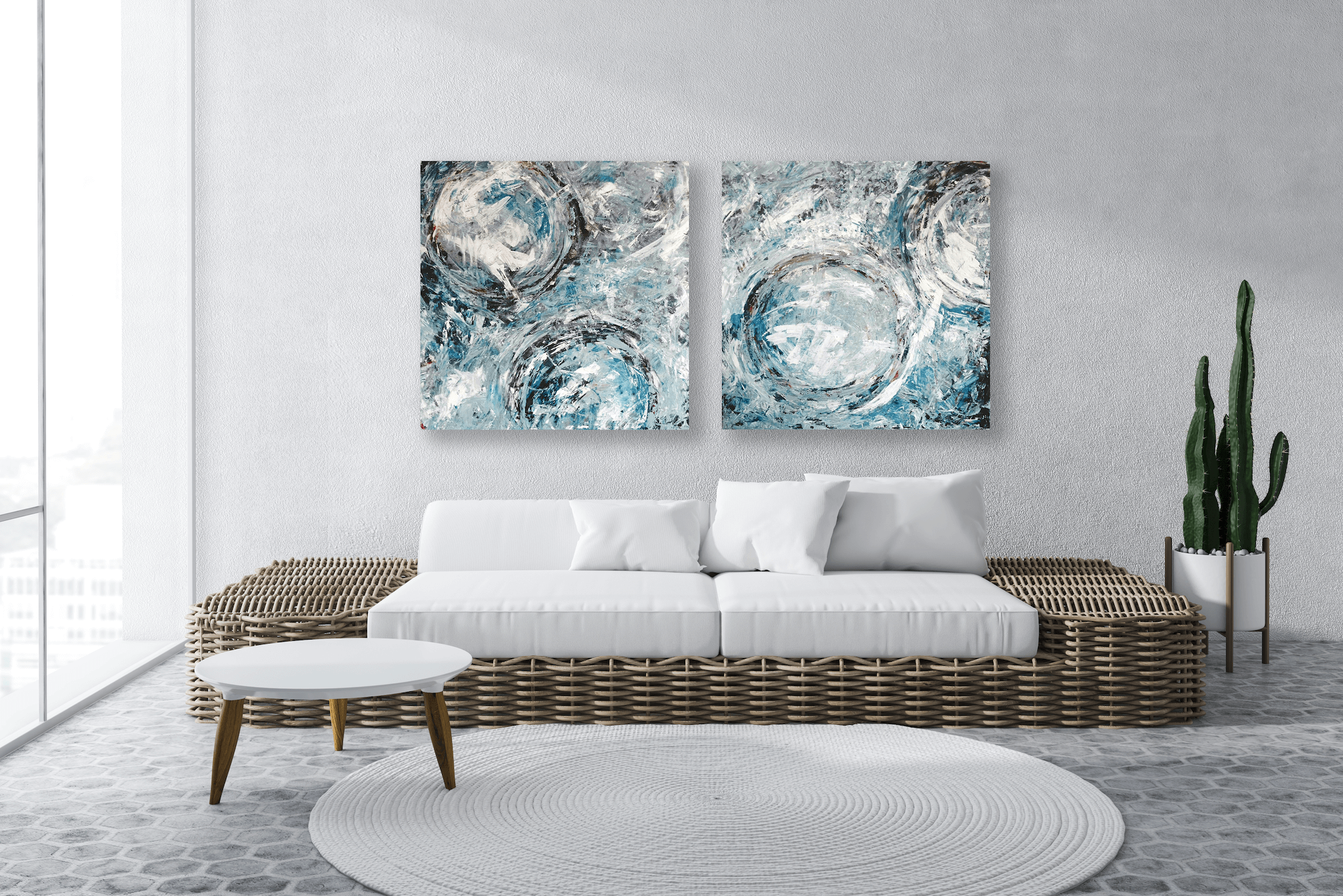 Aqua Azul Set I by John Beard Collection - product image 3 for Resin Society