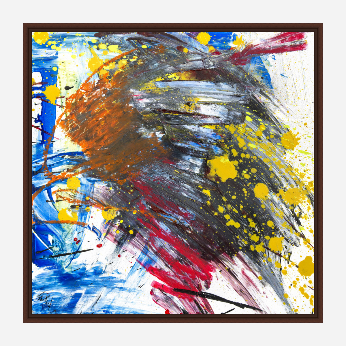 Aragonite Artist Enhanced Canvas Print by John Beard Collection - product image 6 for Resin Society