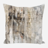 Armada Pillow square cushion in neutral shade displayed on sofa