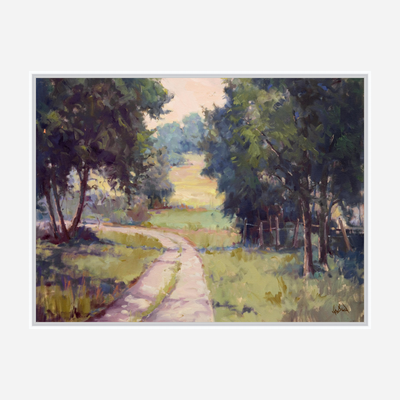 Around the Bend Artist Enhanced Canvas Print by John Beard Collection - product image 6 for Resin Society