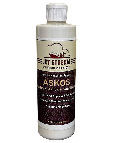 Askos Leather Cleaner & Conditioner 1 US Pint bottle and case of 12 US Pints