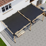 DIY Pergola Kit for an Attached Pergola With Canopies - Any Size Up to
