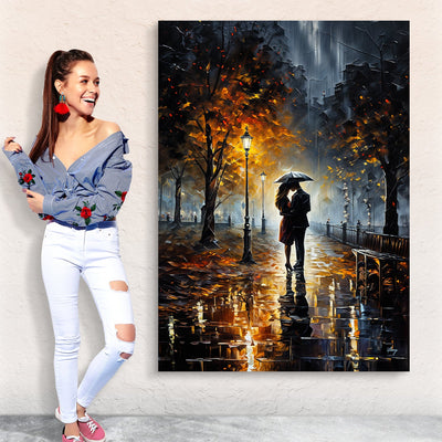 Canvas Print: "Autumn Embrace" by Tailored Canvases - product image 4 for Resin Society