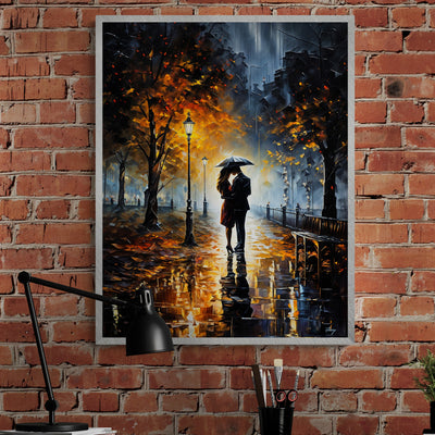 Canvas Print: "Autumn Embrace" by Tailored Canvases - main product image for Resin Society