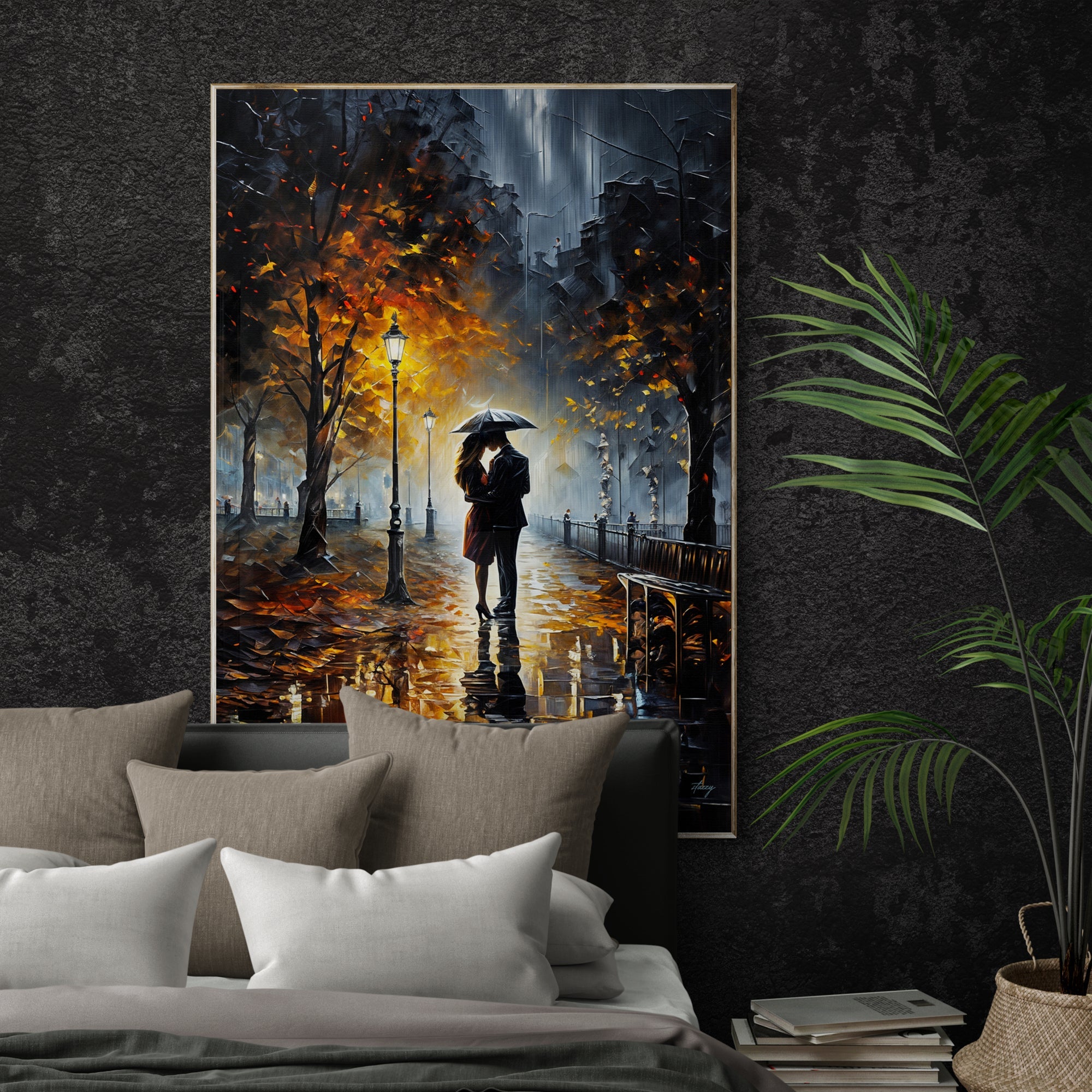 Canvas Print: "Autumn Embrace" by Tailored Canvases - product image 2 for Resin Society