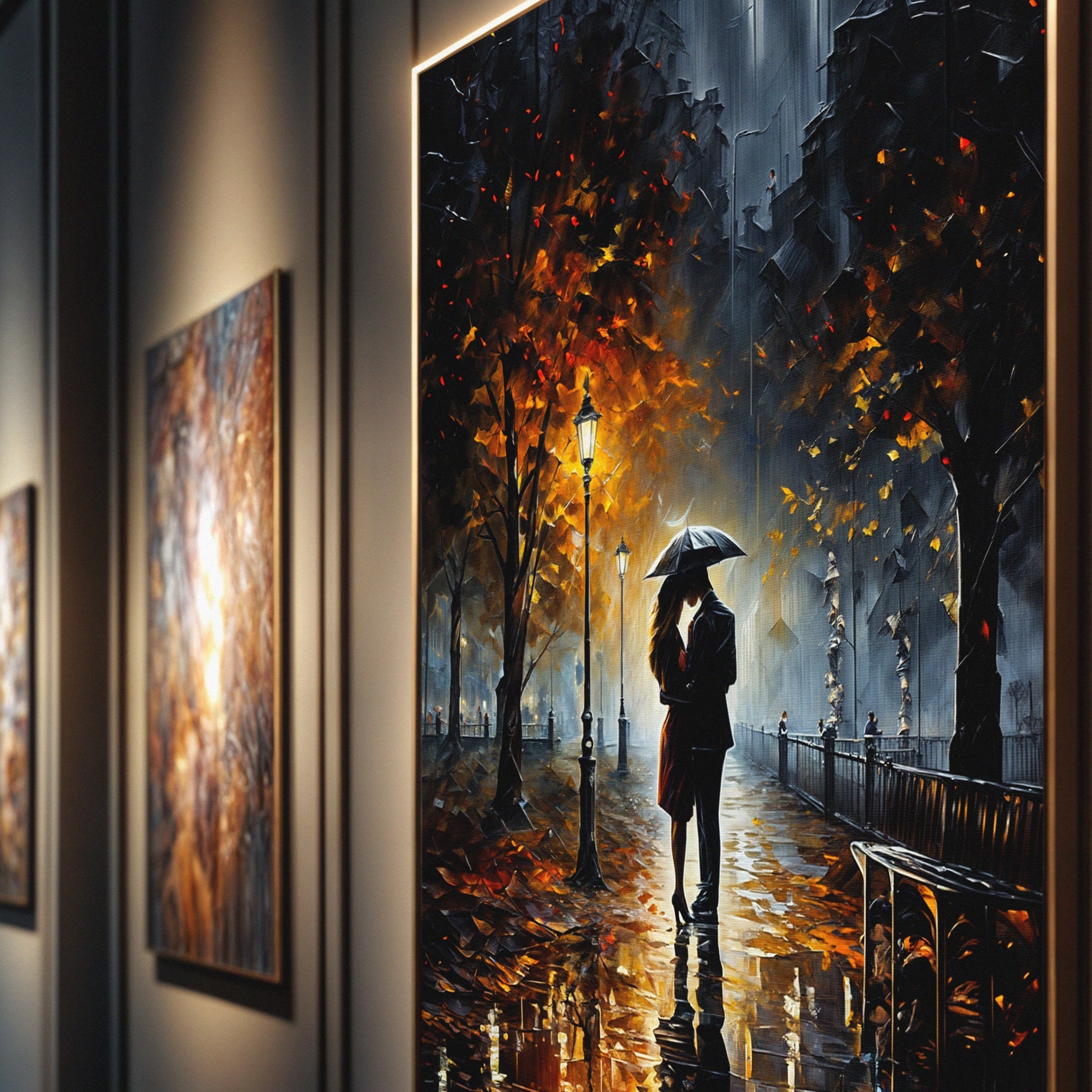 Canvas Print: "Autumn Embrace" by Tailored Canvases - product image 3 for Resin Society