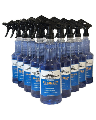 AV-Shield Ceramic Aircraft Spray & Wipe Quick Detailer