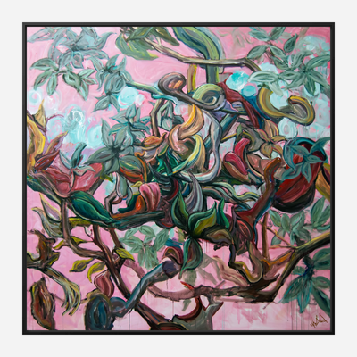 Aviary II Artist Enhanced Canvas Print by John Beard Collection - product image 7 for Resin Society