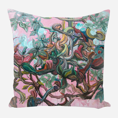 Aviary II Pillow by John Beard Collection - main product image for Resin Society