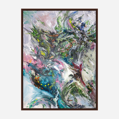 Aviary I Artist Enhanced Canvas Print by John Beard Collection - product image 5 for Resin Society
