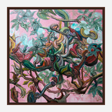 Aviary II Artist Enhanced Canvas Print by John Beard Collection - product image 5 for Resin Society