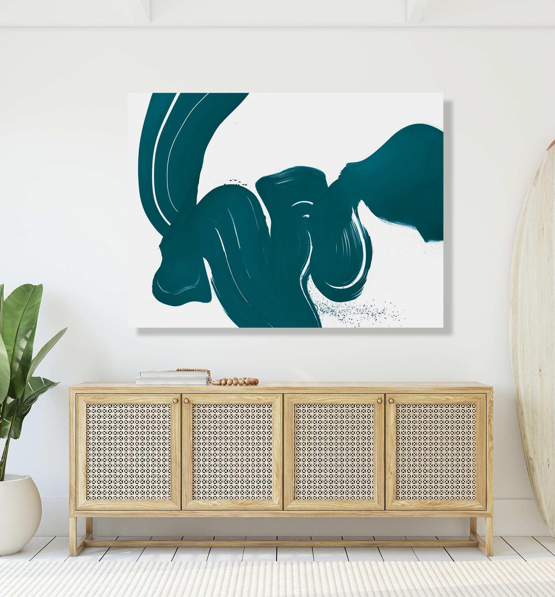 Azure Artist Enhanced Canvas Print by John Beard Collection - product image 3 for Resin Society
