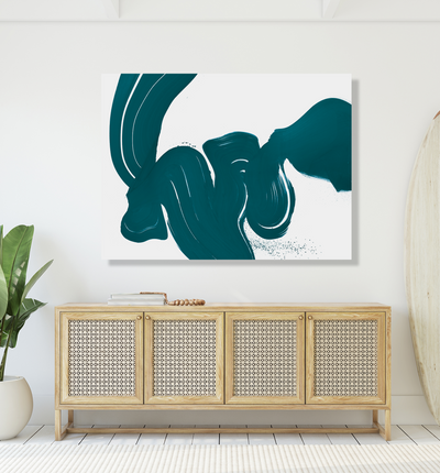 Azure Artist Enhanced Canvas Print by John Beard Collection - product image 3 for Resin Society