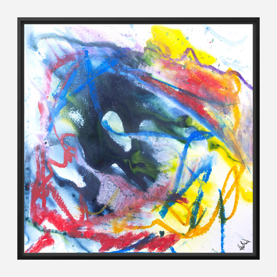 Azurite Artist Enhanced Canvas Print by John Beard Collection - product image 6 for Resin Society