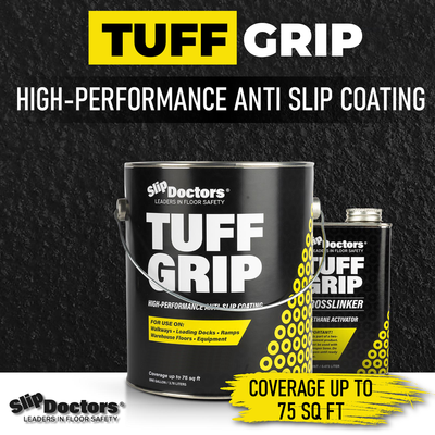 Tuff Grip or Tuff Grip Extreme - Aggressive Traction Non-Skid Floor Paint detail image - Resin Society