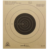 B-16 official NRA 25 Yard Slow Fire shooting target on tag board
