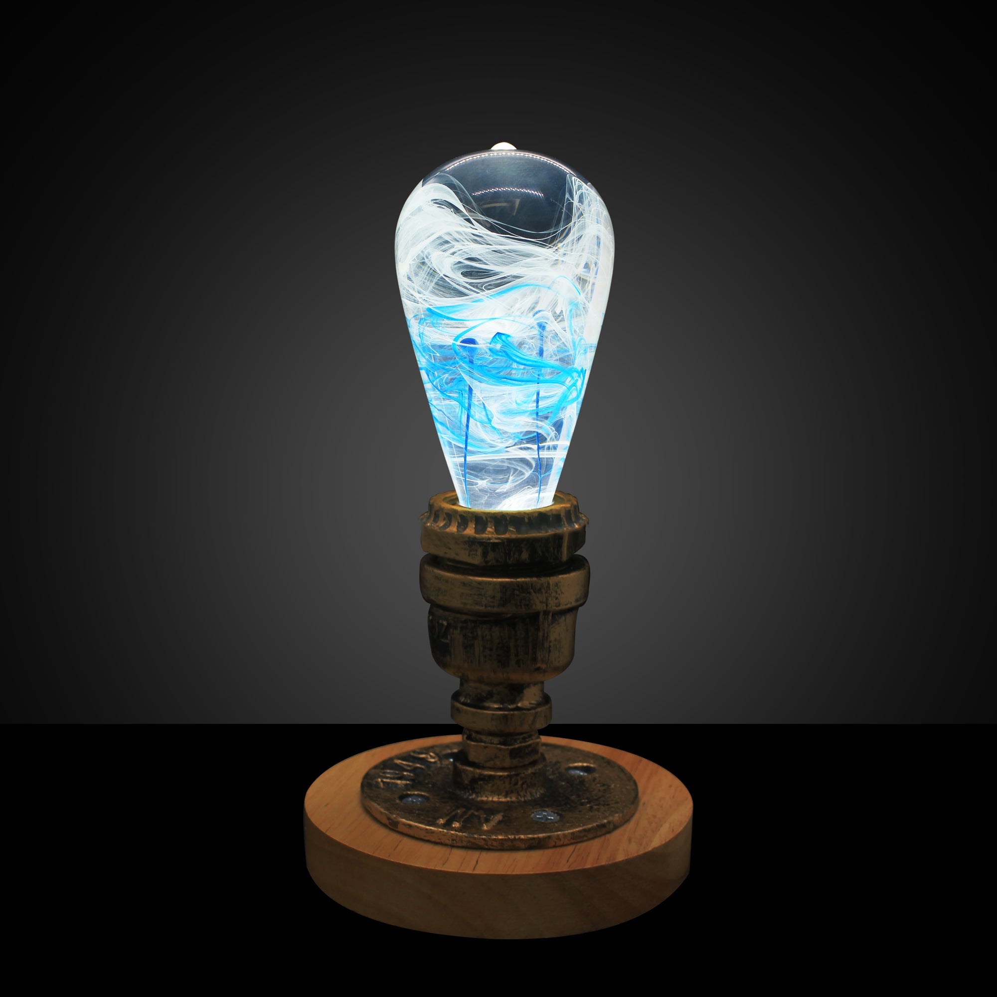 EP Light – Blue-Drop Resin LED Bulb