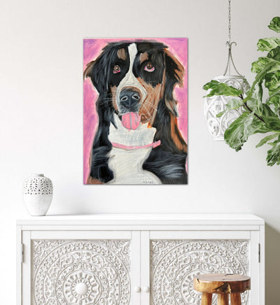 Bernese Dog - Art Prints detail image - Resin Society