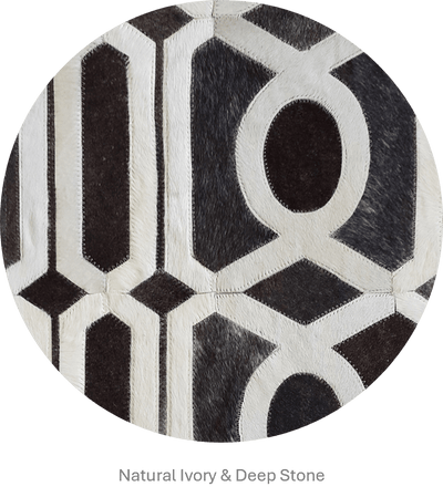 Big Trellis – Hair-On-Hide Large Area Rug by Homelosophy
