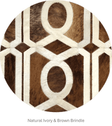 Big Trellis – Hair-On-Hide Large Area Rug by Homelosophy
