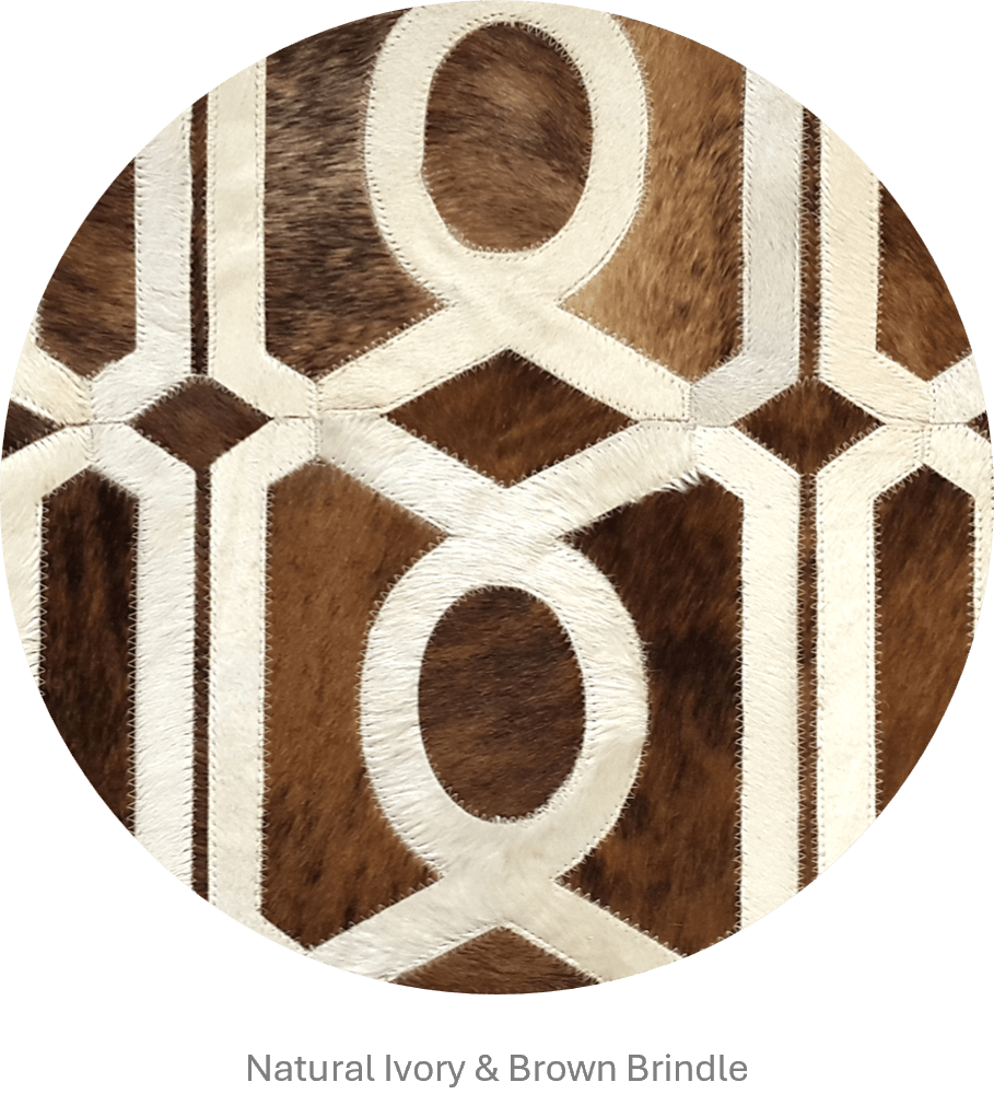 Big Trellis – Hair-On-Hide Large Area Rug by Homelosophy