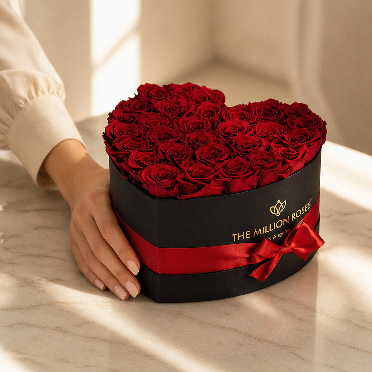 Heart Black Box | Red Roses