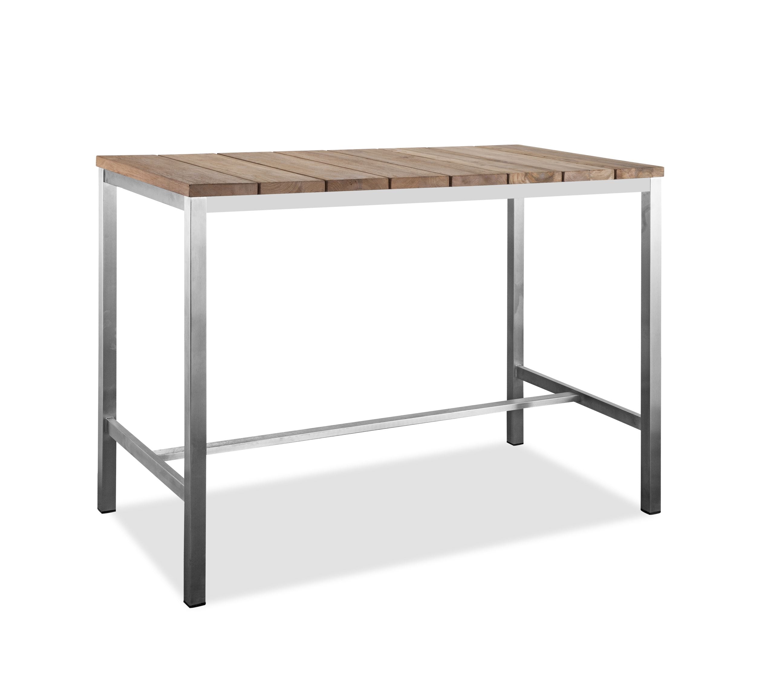 Stone Outdoor Bar Table detail image - Resin Society