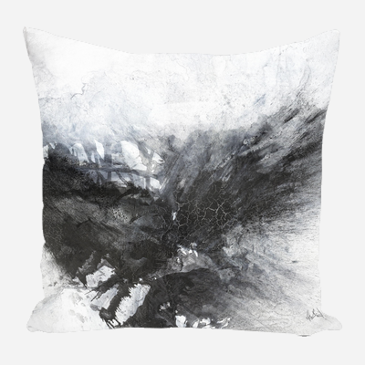Black and Gray III Pillow by John Beard Collection - main product image for Resin Society