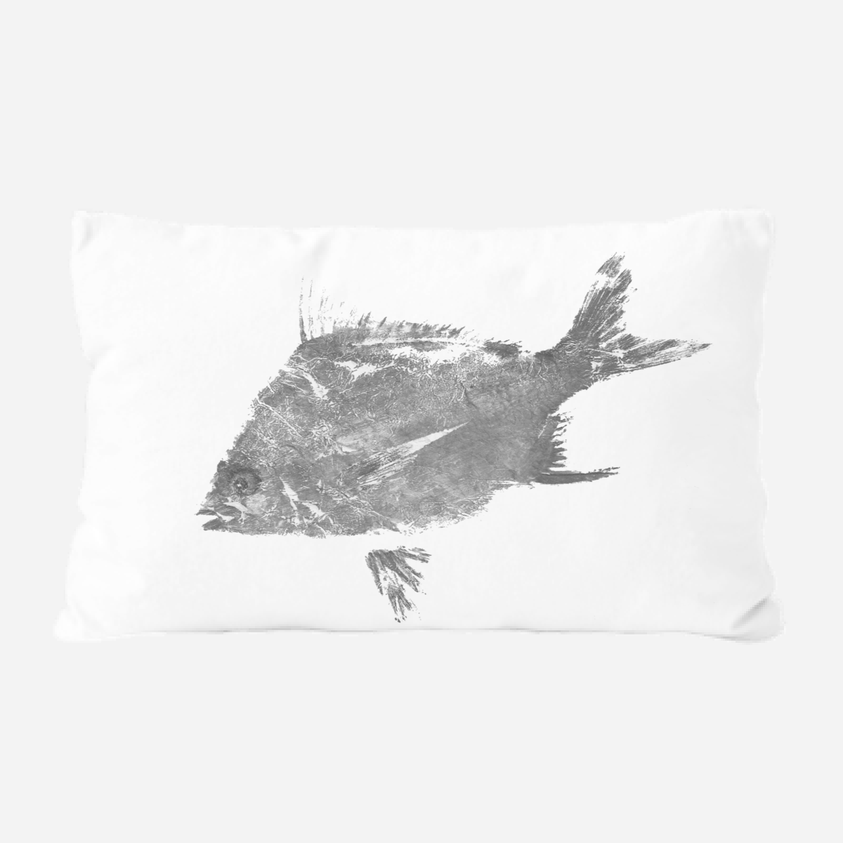 Black and White Little Guy Pillow by John Beard Collection - main product image for Resin Society