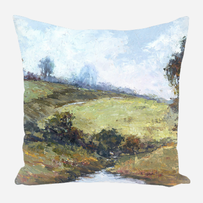 Babbling Brooke Pillow