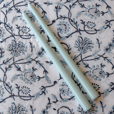 24 Extra Tall Baby Blue Cloud Taper Candles - 6 Packs of 4