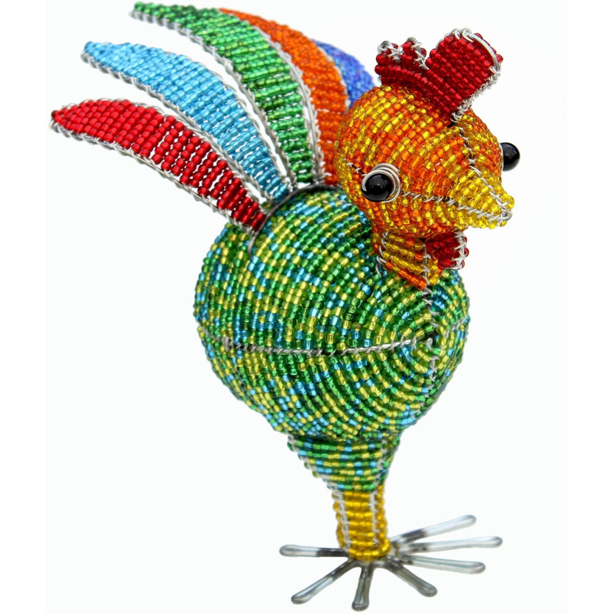 Baby Rooster beaded figurine from Beadworx by Extol Accessories