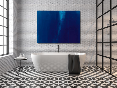 Baltic Blue Artist Enhanced Canvas Print by John Beard Collection - product image 4 for Resin Society
