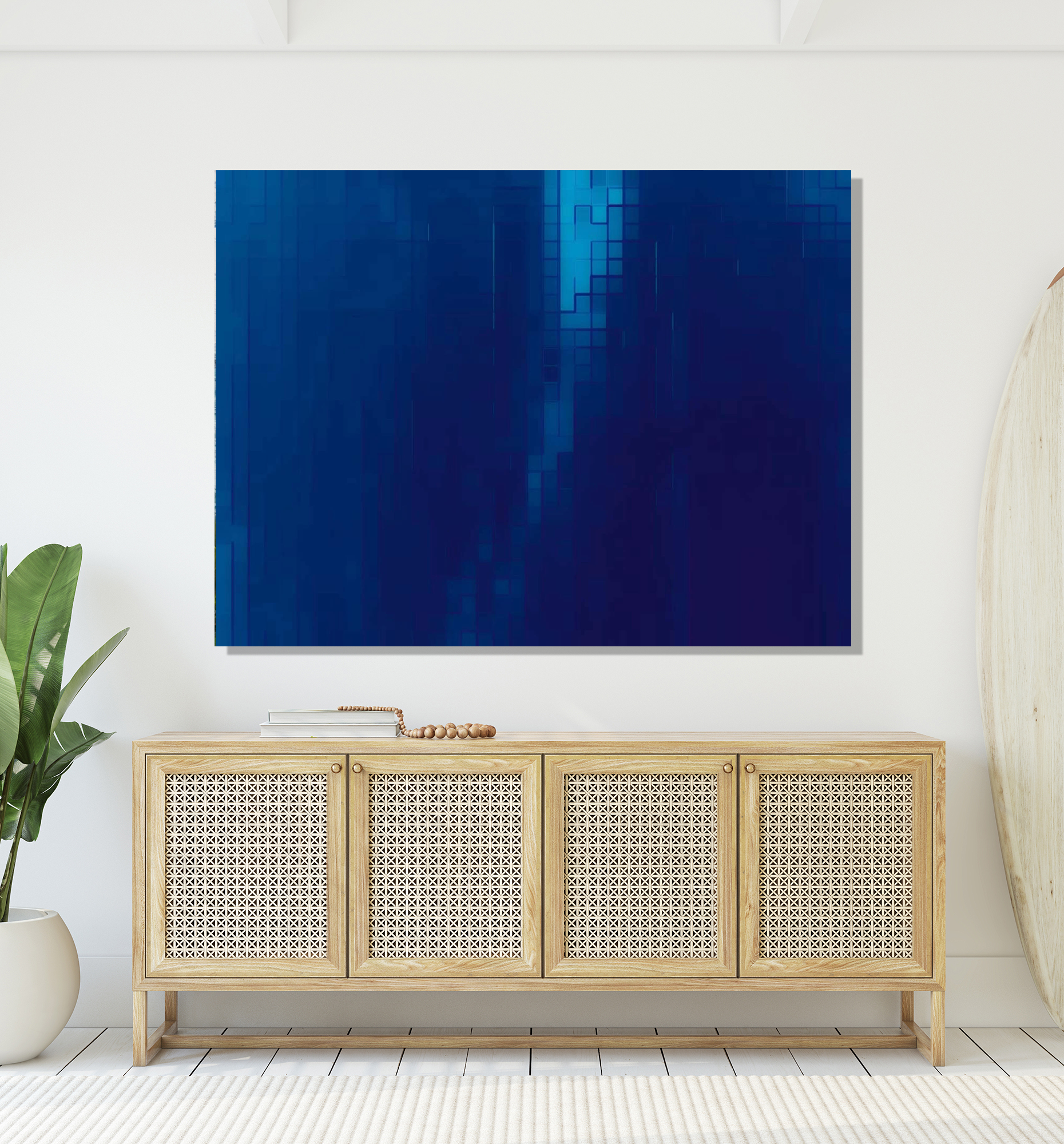 Baltic Blue Artist Enhanced Canvas Print by John Beard Collection - product image 3 for Resin Society