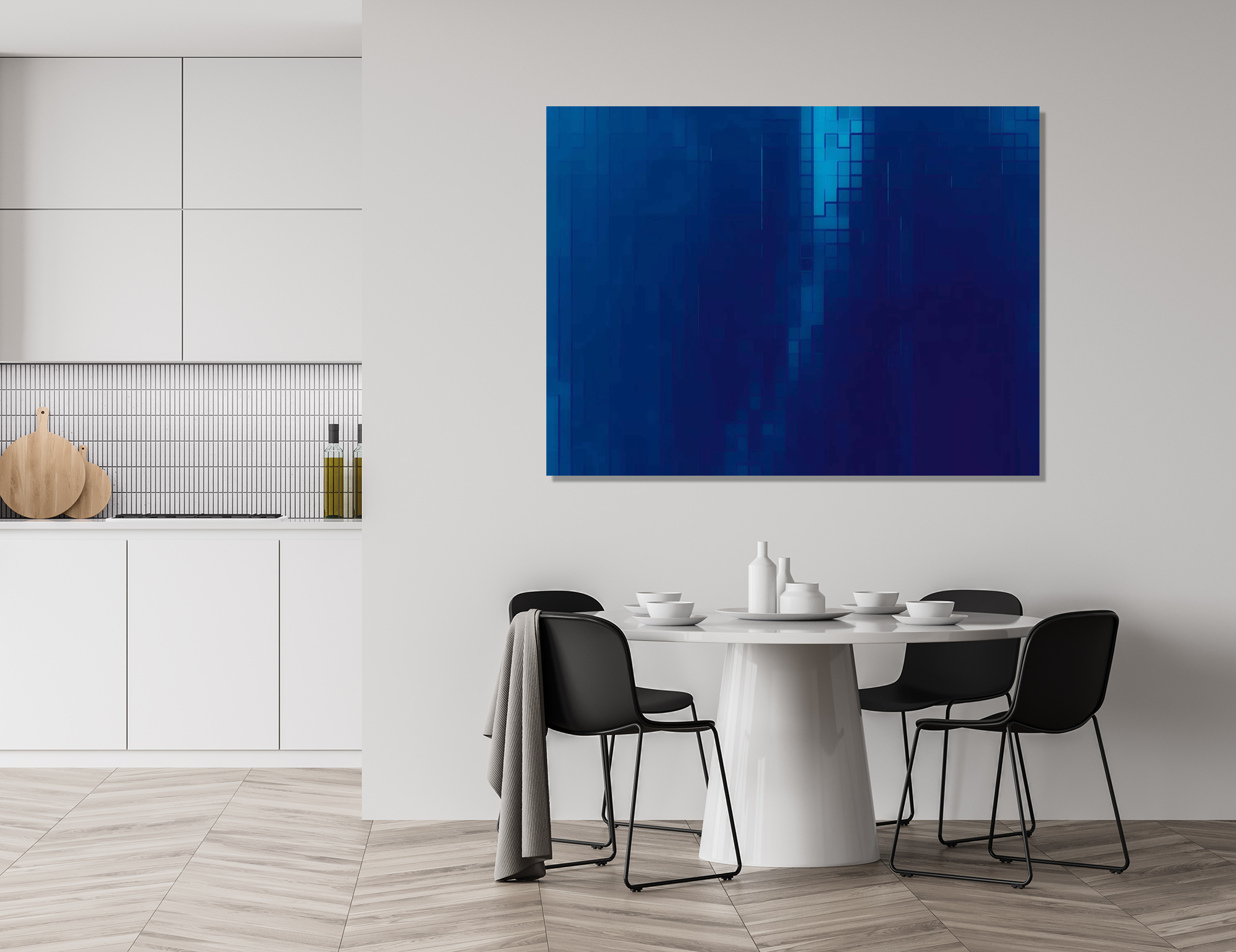 Baltic Blue Artist Enhanced Canvas Print by John Beard Collection - product image 2 for Resin Society