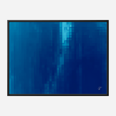 Baltic Blue Artist Enhanced Canvas Print by John Beard Collection - product image 5 for Resin Society